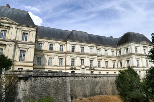 Photographie Vue de la façade arrière de l’aile Gaston d’Orléans du château royal de Blois, L