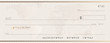 Blank bank golden cheque template. Check from checkbook