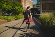 © ikostudio - NYC girl, on the HighLine Park