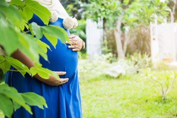 Wall Mural - Pregnant woman