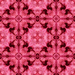 Wall Mural - Background of Thai style fabric pattern