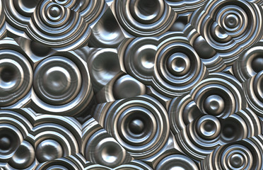  metal abstract circles