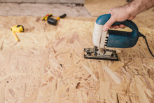 Repair Finishing Work In The House - Rough Finish With OSB Sheets