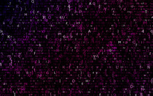 Simple Dark Matrix Pattern
