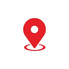 Poster - Pin map location symbol