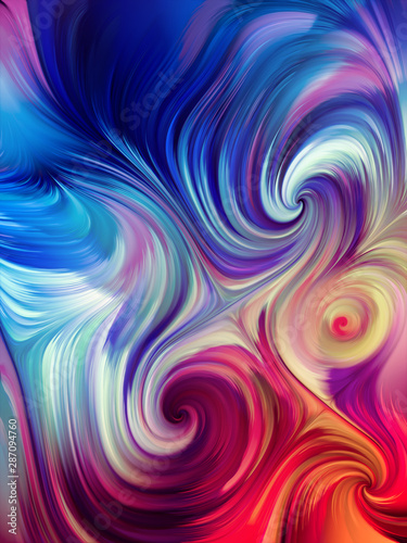 Evolving Color Flow