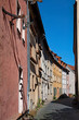 Die Judengasse in der Altstadt von Worms in Rheinhessen, Rheinland-Pfalz, Deutschland 