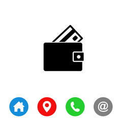 Poster - Wallet Icon Symbol vector