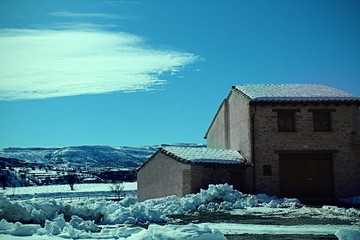 Wall Mural - nieve