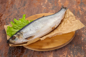 Salted herring fish