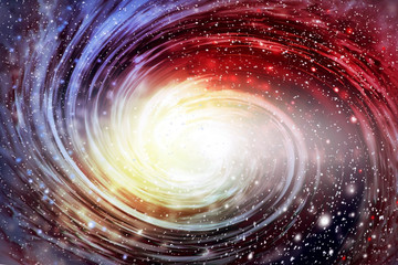 Wall Mural - Spiral galaxy in cosmos