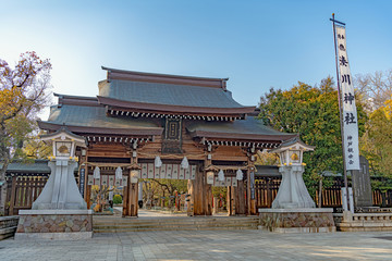 Canvas Print - 神戸 湊川神社 表門