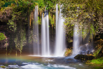 Wall Mural - Duden waterfall park in Antalya