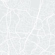 Seamless subtle gray and white abstract city roads plan map vector