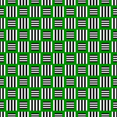 Poster - Abstract geometrical square pattern background - vector graphic