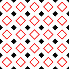 Poster - Geometrical seamless pattern - vector square background illustration