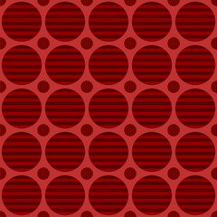 Simple seamless pattern - vector circle background illustration