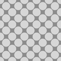 Poster - Seamless abstract circle pattern background - vector illustration