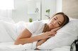 © Pixel-Shot - Morning of young woman sleeping in bed