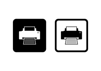 Poster - Printer Icon symbol vector