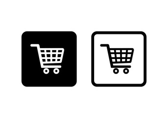 Poster - Shopping cart icon symbol