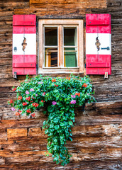 Wall Mural - typical old bavarian window