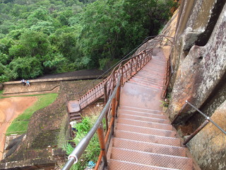 Canvas Print - Ancient ruins, Sigiriya, Sri Lanka