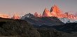 © pettys - Mountains illuminated by morning sun. Argentina.