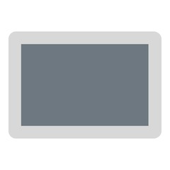Poster - Tablet icon. Flat illustration of tablet vector icon for web design