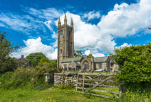 St. Pancras Church, Widecombe In The Moor Village, In The Dartmoor National Park, Devon