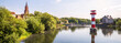 rathenow cityscape panorama brandenburg germany