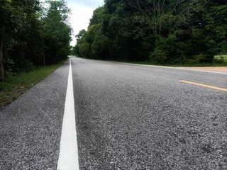 Wall Mural - Asphalt Road