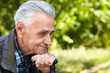 © Petrik - Elderly poor man thinks about life