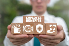 Employee Benefits Reward Encouraging Business Concept.