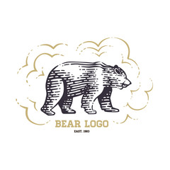  Logotype of the bear.
