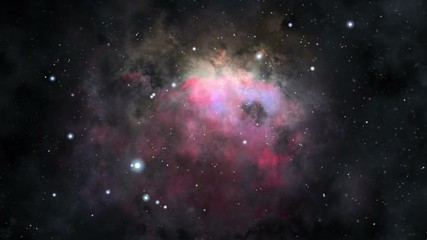 Wall Mural - the great nebula in orion