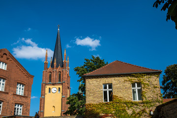 Wall Mural - werder an der havel city in brandenburg germany