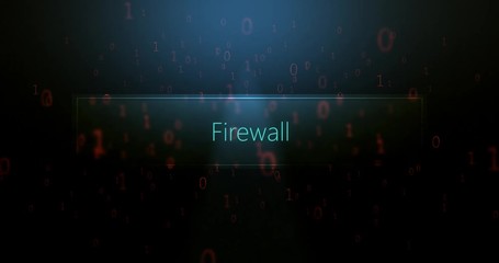 Computerized digital text in software landscape - Firewall text