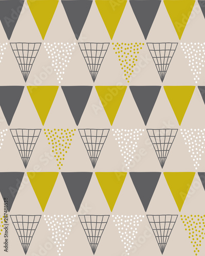 北欧風のシームレスパターン