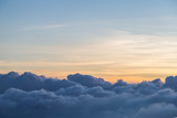 Fototapeta Niebo - Beautiful sky and clouds before sunset