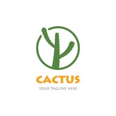 Poster - Cactus Logo template