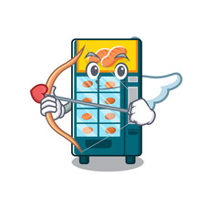 Sticker - Cupid bakery vending machine isolated the cartoon