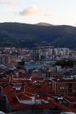 Fototapeta Tęcza - Buildings in the downtown of Bilbao