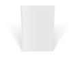© Ellengold - white magazine standing on white background mock up