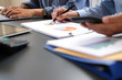 © 88studio - business people have a meeting. businessman working with team