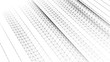 © Alina - Network connection. Big data. 3D. Technological block on the background. Connect lines and dots. Vector illustration