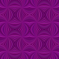 Poster - Purple abstract psychedelic seamless striped swirl pattern background design - vector illustration from swirling rays