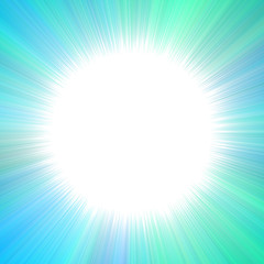 Poster - Psychedelic geometrcial explosion concept background - vector ray burst graphic