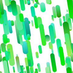 Poster - Green abstract seamless gradient stripe pattern background - modern vector illustration