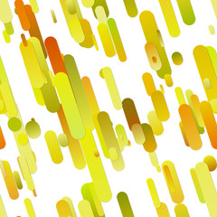 Poster - Yellow seamless abstract trendy gradient stripe background pattern - vector graphic design